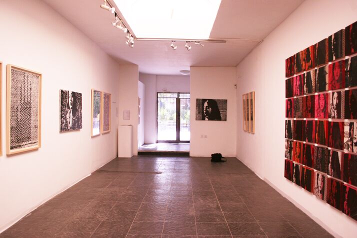 miriam  Solo exhibition "Miriam is your favorite daughter", 2005, Tel Aviv Artists