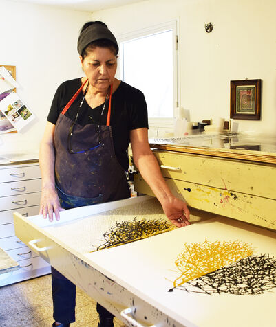 workshop 46 Arranging prints in drawers