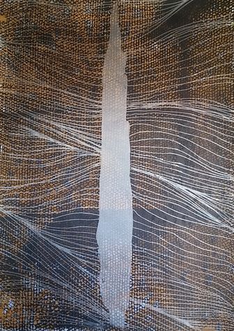 cypress 38 הדפס רשת על נייר, 2016, 100*70 ס\"מ