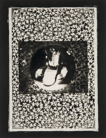 embedded 16-noa1 pohto etching & aquatint, 1997, 40*60 cm