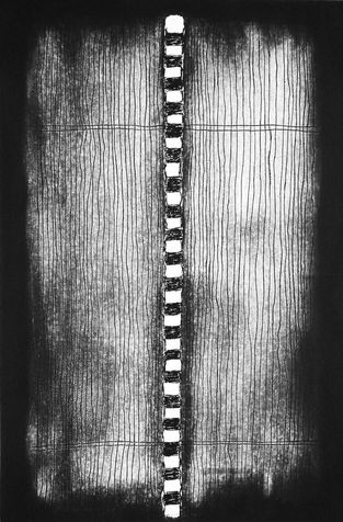 embedded 12 etching & aquatint, 1997, 40*60 cm