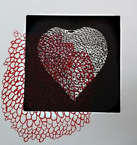 heart 26 ,   , 2015, 25*25 