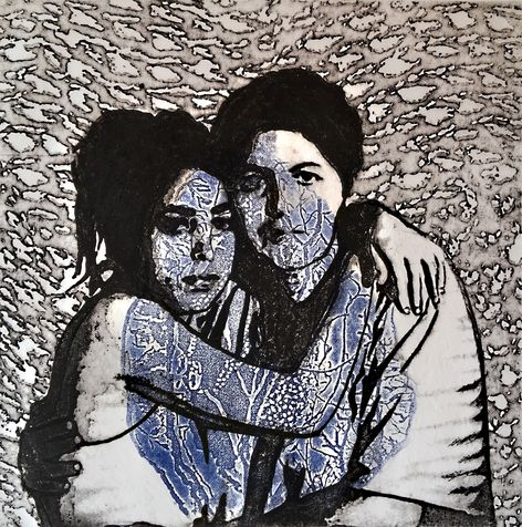  heart 48   ,   ,2016, 25*25 "
